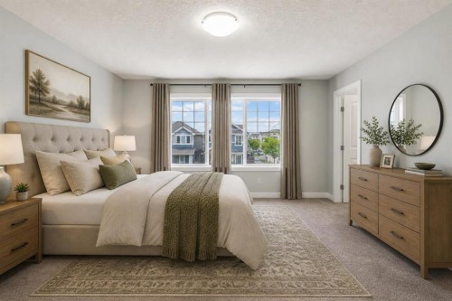 5 Red Embers Row Ne, Calgary, AB - Indoor Photo Showing Bedroom