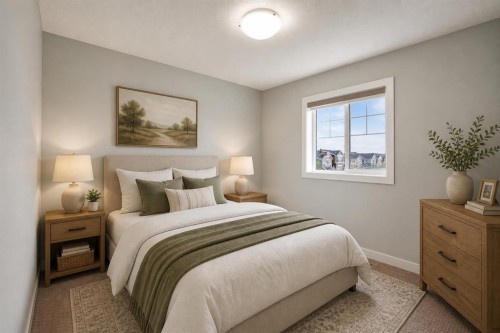 5 Red Embers Row Ne, Calgary, AB - Indoor Photo Showing Bedroom