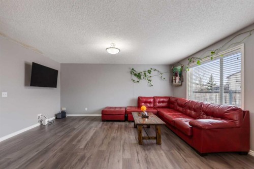 130 Invermere Drive, Chestermere, AB - Indoor Photo Showing Living Room