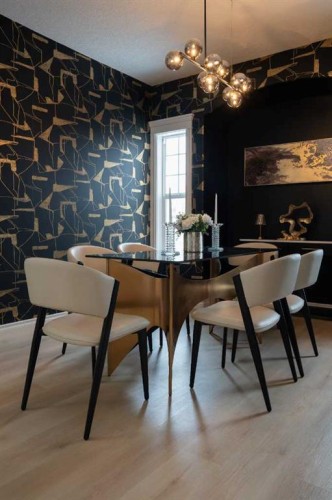 3 Strathridge Bay Sw, Calgary, AB - Indoor Photo Showing Dining Room