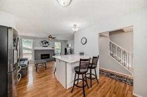 420 Whitehorn Place Ne, Calgary, AB - Indoor With Fireplace