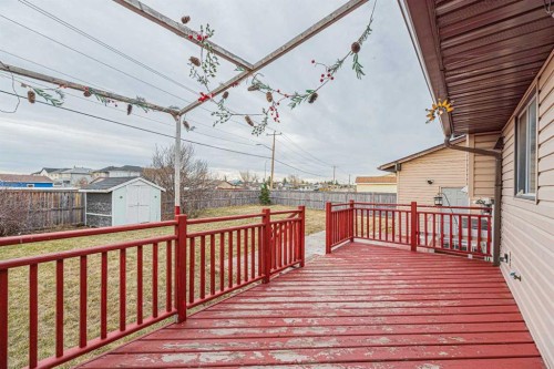 64 Castledale Crescent Ne, Calgary, AB - Outdoor With Deck Patio Veranda With Exterior