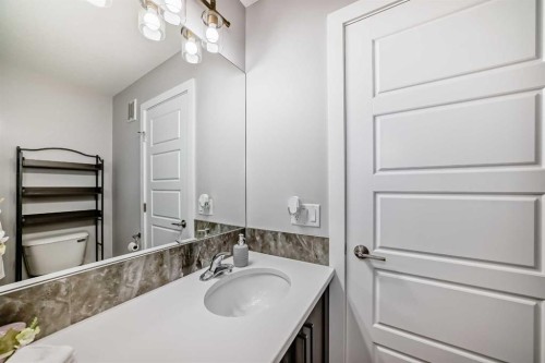 1016 Lanark Boulevard Se, Airdrie, AB - Indoor Photo Showing Bathroom