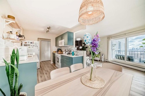 202-520 Cedar Crescent Sw, Calgary, AB - Indoor Photo Showing Dining Room