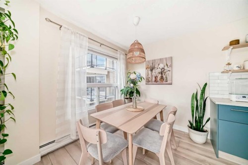202-520 Cedar Crescent Sw, Calgary, AB - Indoor Photo Showing Dining Room