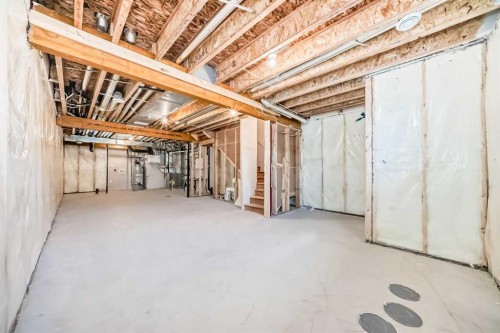121 Ambleside Heath Nw, Calgary, AB - Indoor Photo Showing Basement