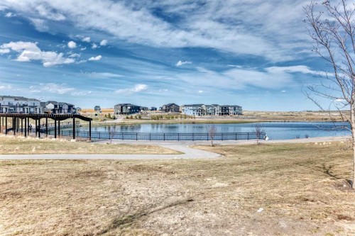 121 Ambleside Heath Nw, Calgary, AB - Outdoor With Body Of Water With View