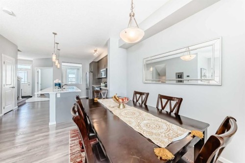 462 Walgrove Way Se, Calgary, AB - Indoor Photo Showing Dining Room