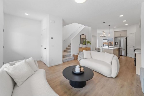 21 Sage Hill Path Nw, Calgary, AB - Indoor Photo Showing Living Room