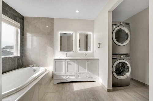 116 West Creek Glen, Chestermere, AB - Indoor Photo Showing Laundry Room