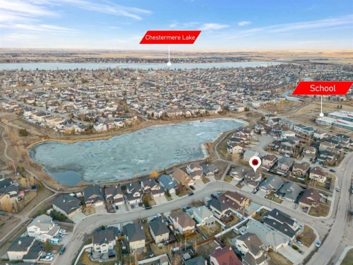 116 West Creek Glen, Chestermere, AB -  With View