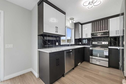 42 River Rock Road Se, Calgary, AB - Indoor Photo Showing Kitchen