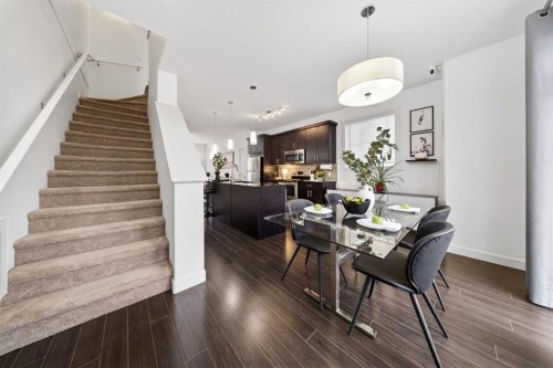 404 Redstone View Ne, Calgary, AB - Indoor Photo Showing Dining Room