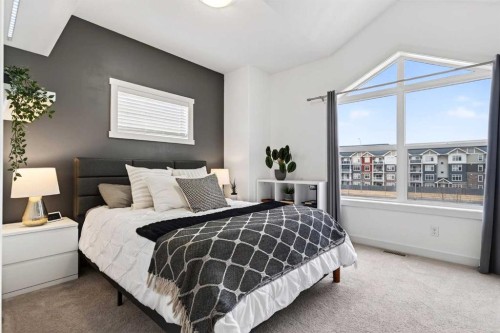 404 Redstone View Ne, Calgary, AB - Indoor Photo Showing Bedroom