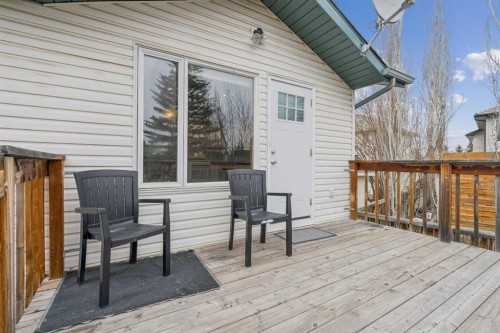 10 Bow Ridge Lane, Cochrane, AB - Outdoor With Deck Patio Veranda With Exterior
