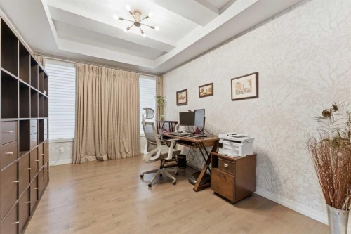 172 Auburn Bay Avenue Se, Calgary, AB - Indoor Photo Showing Office