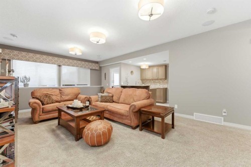 172 Auburn Bay Avenue Se, Calgary, AB - Indoor Photo Showing Living Room