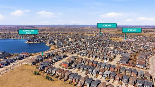 172 Auburn Bay Avenue Se, Calgary, AB - Outdoor With Body Of Water With View