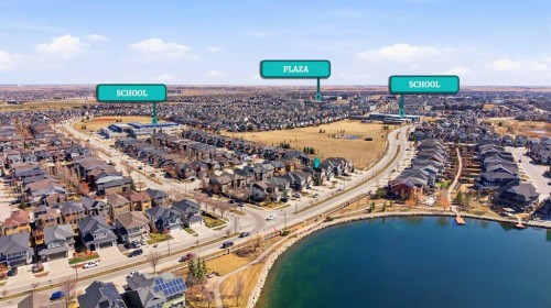 172 Auburn Bay Avenue Se, Calgary, AB - Outdoor With Body Of Water With View