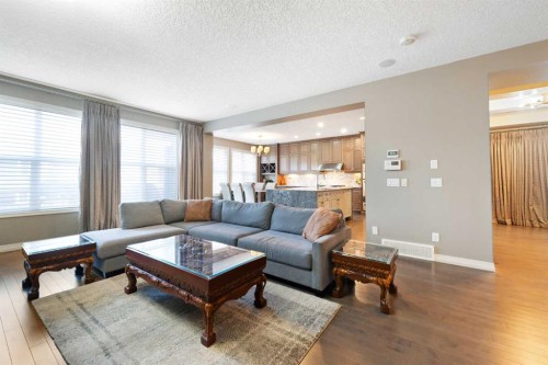 172 Auburn Bay Avenue Se, Calgary, AB - Indoor Photo Showing Living Room