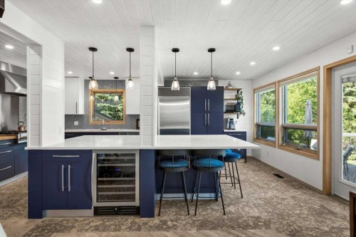 75 Hawkside Close Nw, Calgary, AB - Indoor Photo Showing Kitchen With Upgraded Kitchen