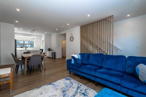 897 Mahogany Boulevard Se, Calgary, AB - Indoor Photo Showing Living Room