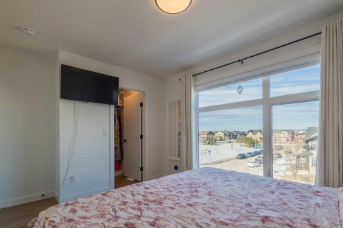 897 Mahogany Boulevard Se, Calgary, AB - Indoor Photo Showing Bedroom