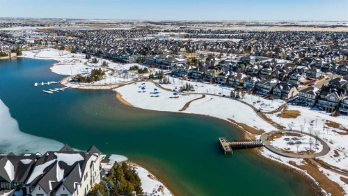 897 Mahogany Boulevard Se, Calgary, AB - Outdoor With Body Of Water With View