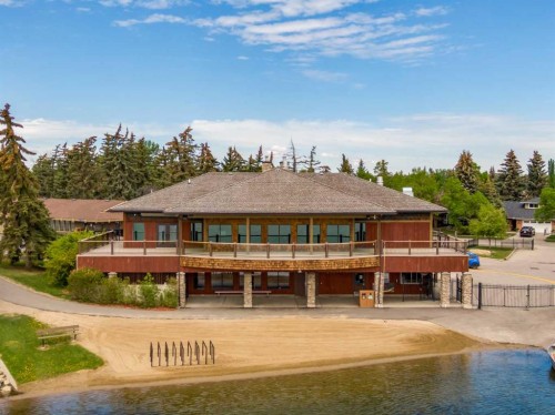 1442 Sunwood Road Se, Calgary, AB - Outdoor With Body Of Water