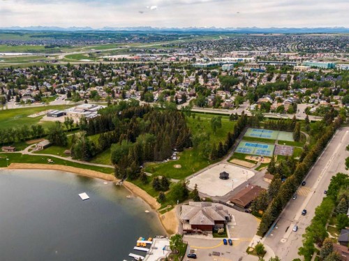 1442 Sunwood Road Se, Calgary, AB - Outdoor With Body Of Water With View