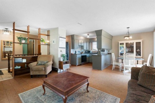 4609 Marcombe Way Ne, Calgary, AB - Indoor Photo Showing Living Room