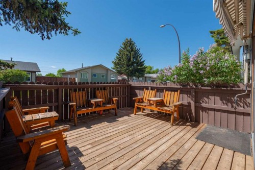 4609 Marcombe Way Ne, Calgary, AB - Outdoor With Deck Patio Veranda With Exterior
