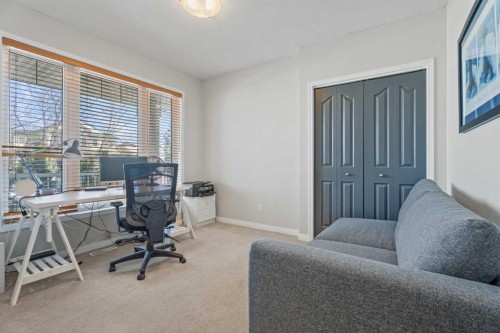 611 Cavendish Beach Bay, Chestermere, AB - Indoor Photo Showing Office