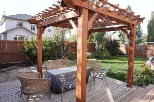 611 Cavendish Beach Bay, Chestermere, AB - Outdoor With Deck Patio Veranda