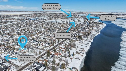 611 Cavendish Beach Bay, Chestermere, AB -  With View