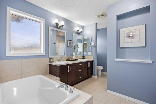 211 Mountainview Drive, Okotoks, AB - Indoor Photo Showing Bathroom