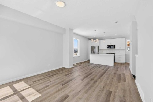 828-132 Red Embers Link Ne, Calgary, AB - Indoor Photo Showing Kitchen