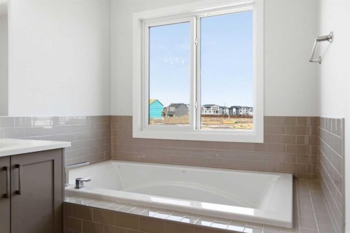 623 Buffaloberry Manor Se, Calgary, AB - Indoor Photo Showing Bathroom