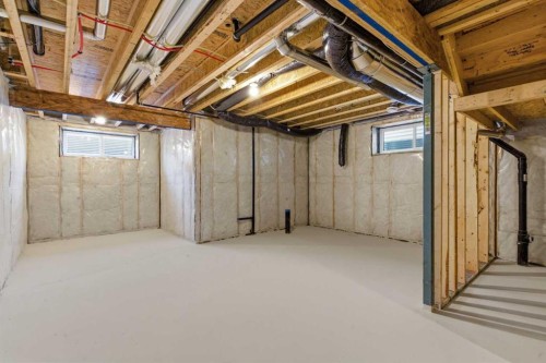 623 Buffaloberry Manor Se, Calgary, AB - Indoor Photo Showing Basement