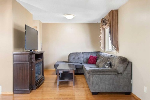 1108 Marcombe Crescent Ne, Calgary, AB - Indoor Photo Showing Living Room