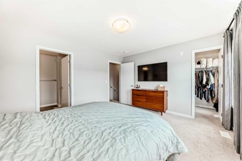 19 Rowley Common Nw, Calgary, AB - Indoor Photo Showing Bedroom