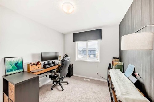 19 Rowley Common Nw, Calgary, AB - Indoor Photo Showing Office