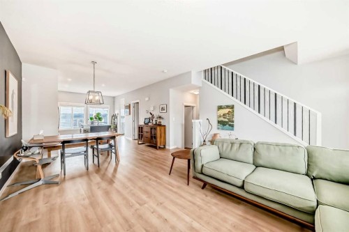 19 Rowley Common Nw, Calgary, AB - Indoor Photo Showing Living Room