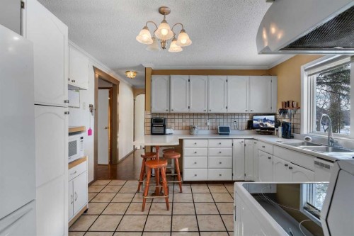 51 Parkwood Crescent, Strathmore, AB - Indoor Photo Showing Kitchen With Double Sink