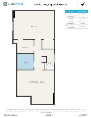 1444 40 Street Sw, Calgary, AB - Other