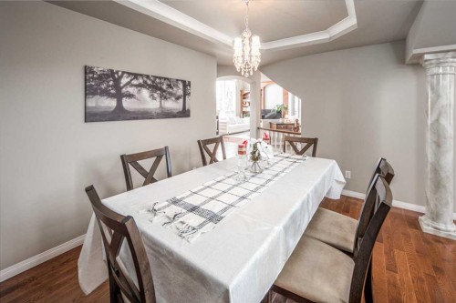 143 Hamptons Terrace Nw, Calgary, AB - Indoor Photo Showing Dining Room