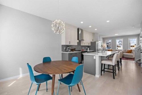 170 Dawson Harbour Rise, Chestermere, AB - Indoor Photo Showing Dining Room