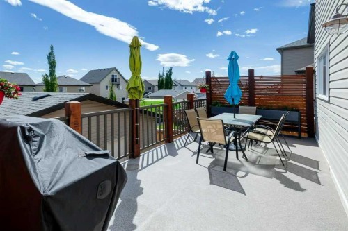 31 Sunset Link, Cochrane, AB - Outdoor With Deck Patio Veranda