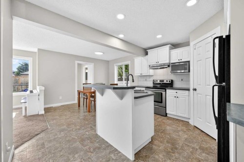 988 Prestwick Circle Se, Calgary, AB - Indoor Photo Showing Kitchen With Upgraded Kitchen
