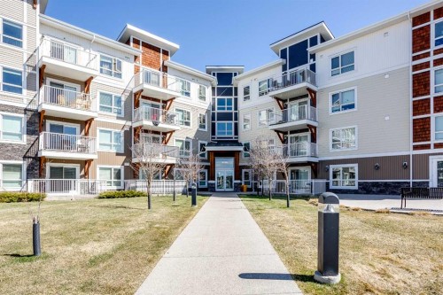 2406-302 Skyview Ranch Drive Ne, Calgary, AB - Outdoor With Balcony With Facade